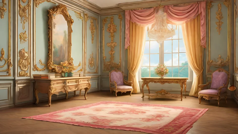 高級ヨーロッパ風の部屋