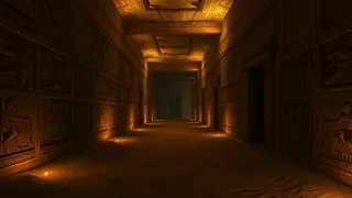 古代墓地の廊下