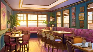 アーティスティックなボヘミアンカフェ