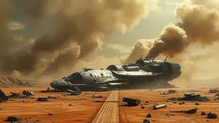 墜落した宇宙船