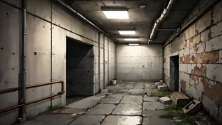 地下道、地下通路